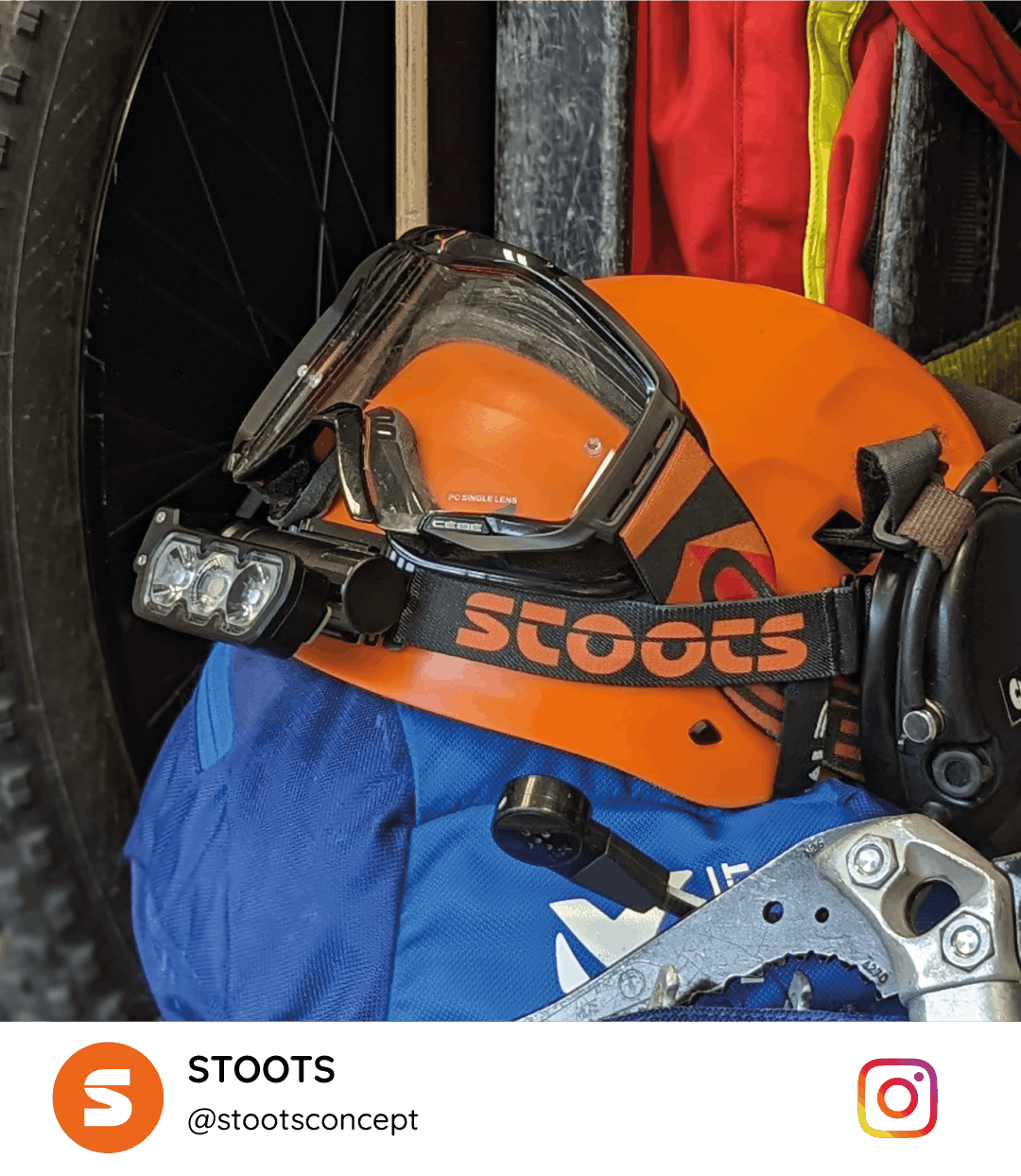 lampe frontale stoots made in france SECOURS EN MONTAGNE